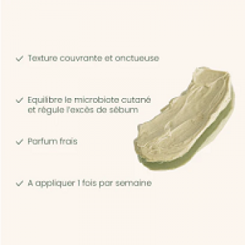 Gesichtsmaske - Vegan - BIO - Endro - feste Kosmetik - Kosmetik im Glas - Bretagne - kurze Formel